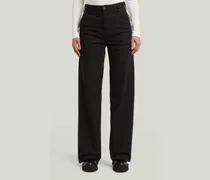 Deck 2.0 High Loose Chino - Schwarz - Damen
