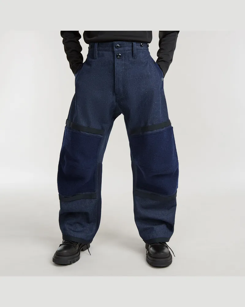 G-STAR RAW Unisex GSRR Maxi Bend Jeans - Dunkelblau - Herren Dunkelblau