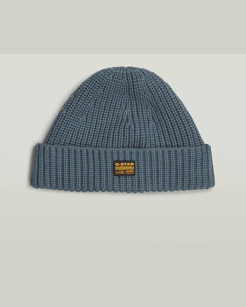 G-STAR RAW Originals Fisherman Beanie - Grau - Herren Grau