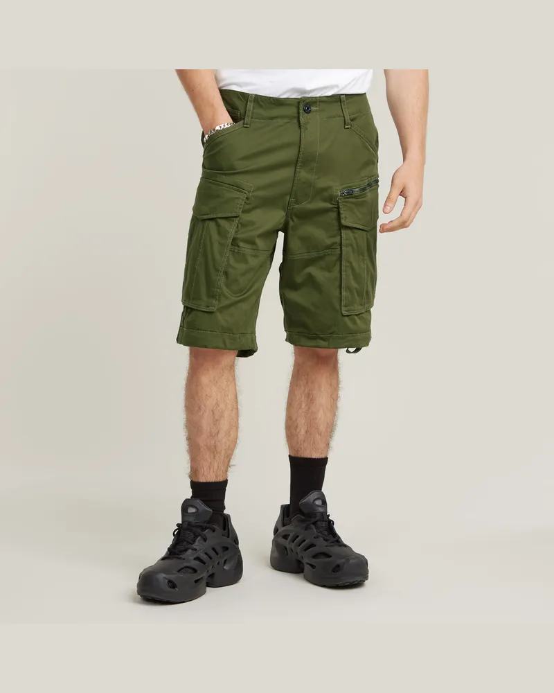 G-STAR RAW Rovic Zip Relaxed Shorts - Grün - Herren Grün
