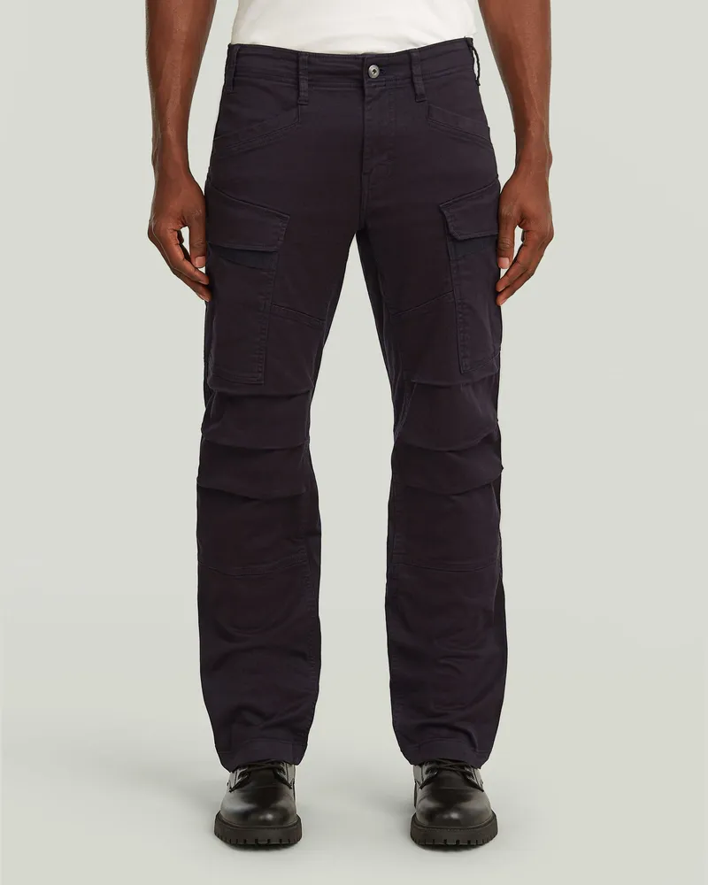 G-STAR RAW 3D Regular Straight Cargohose - Schwarz - Herren Schwarz