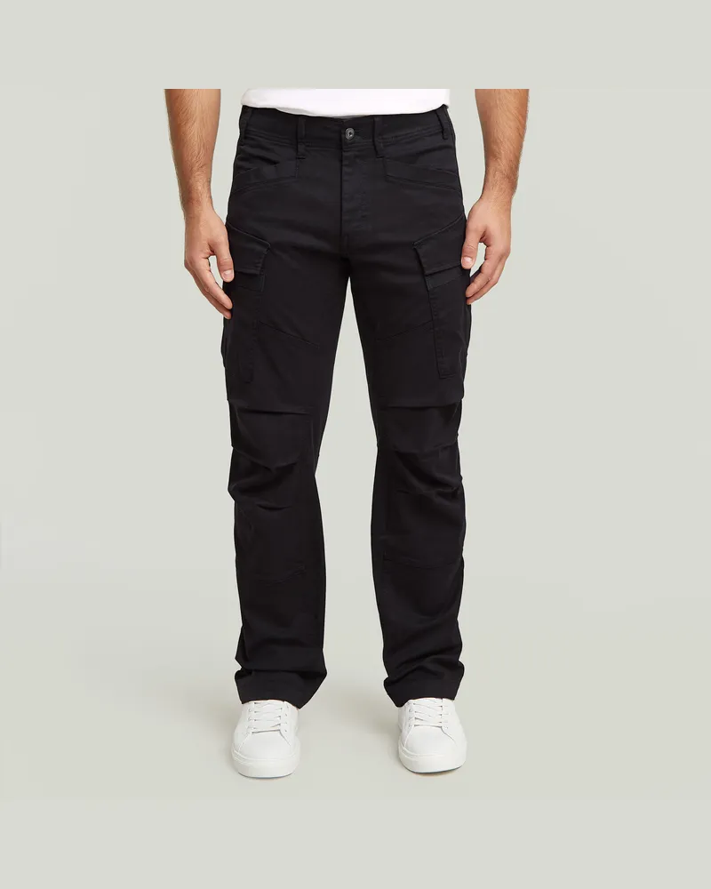 G-STAR RAW 3D Regular Straight Cargohose - Schwarz - Herren Schwarz