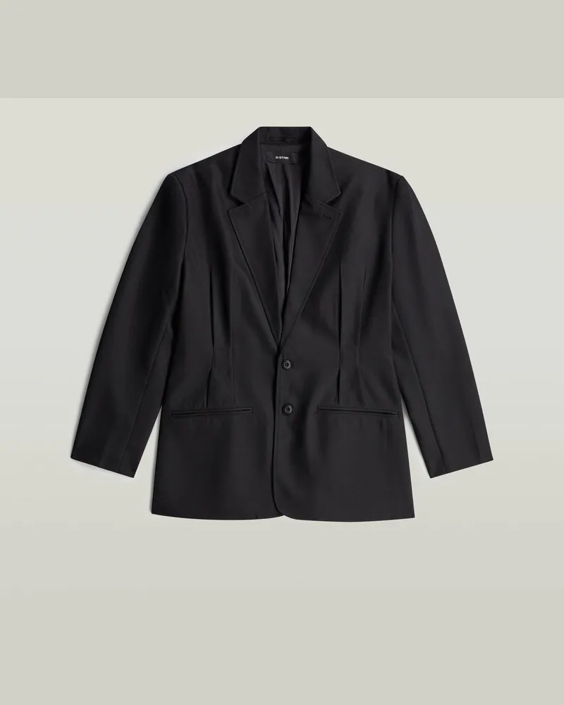 G-STAR RAW Cinched Blazer - Schwarz - Damen Schwarz