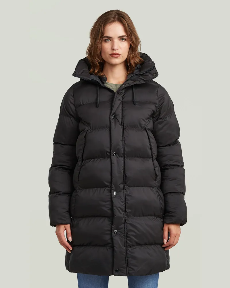 G-STAR RAW Whistler Parka Steppjacke - Schwarz - Damen Schwarz