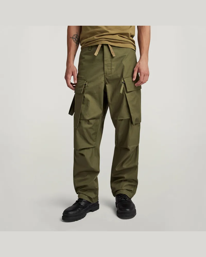 G-STAR RAW R-3N Balloon Cargohose - Grün - Herren