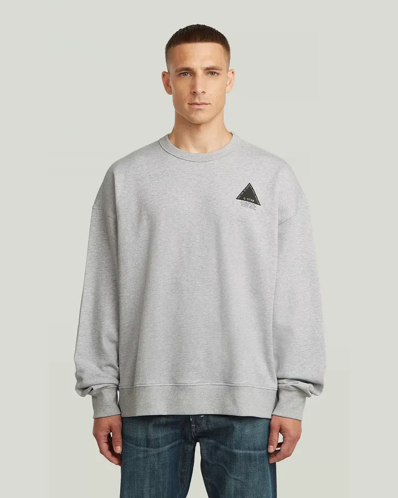 G-STAR RAW Triangle Graphic Sweatshirt - Mehrfarbig - Herren Mehrfarbig