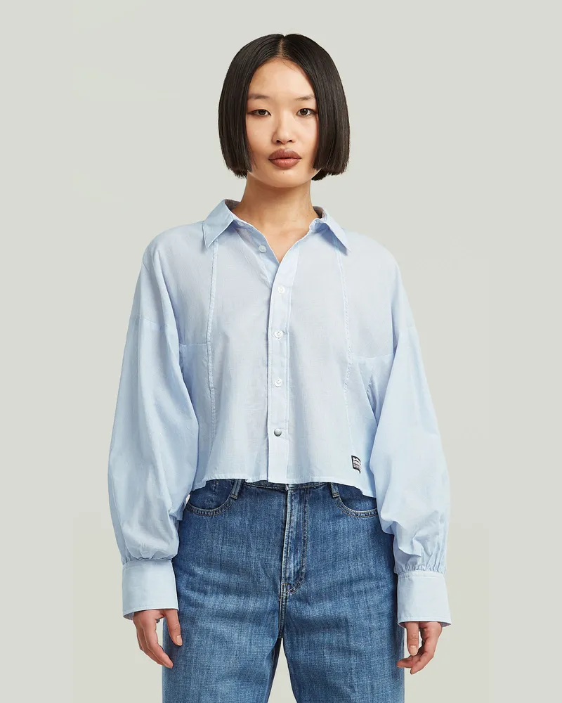 G-STAR RAW Macro Balloon Shirt 3\4 Sleeve - Mehrfarbig - Damen Mehrfarbig
