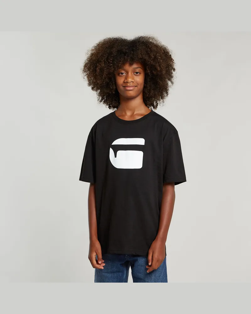 G-STAR RAW Jungen T-Shirt Loose - Schwarz - jungen Schwarz