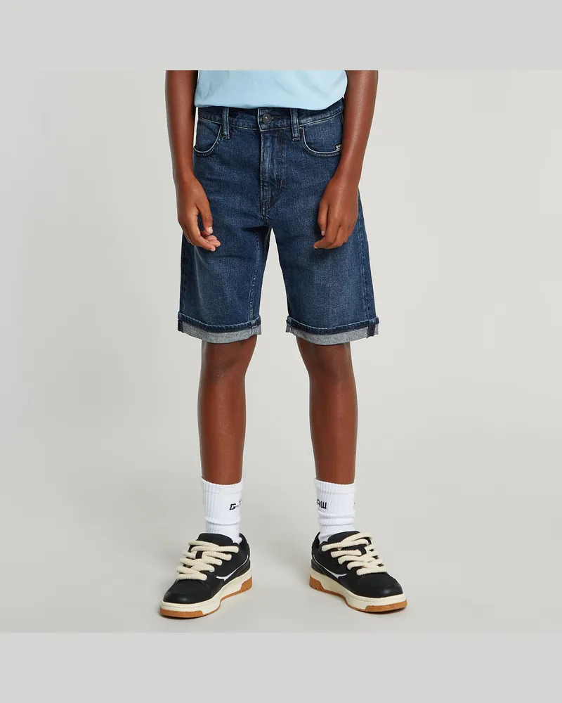 G-STAR RAW Jungen Mosa Denim Shorts - Dunkelblau - jungen Dunkelblau