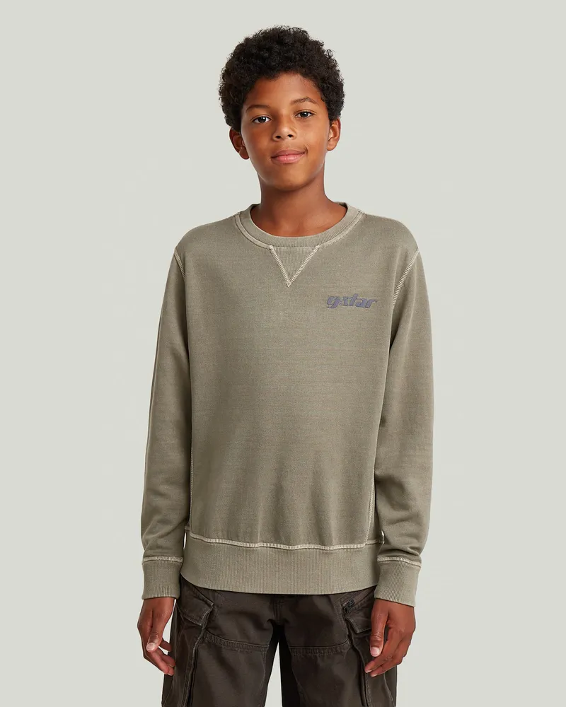 G-STAR RAW Boys Premium Core Sweatshirt - Grau - jungen Grau