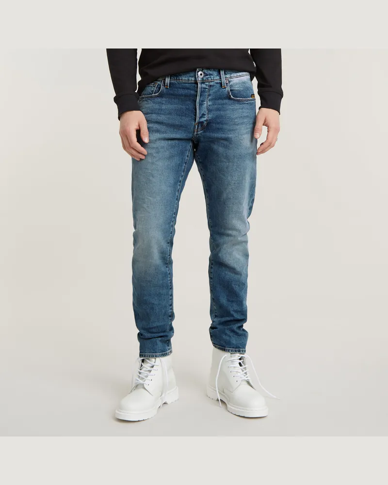 G-STAR RAW 3301 Regular Tapered Jeans - Hellblau - Herren Hellblau