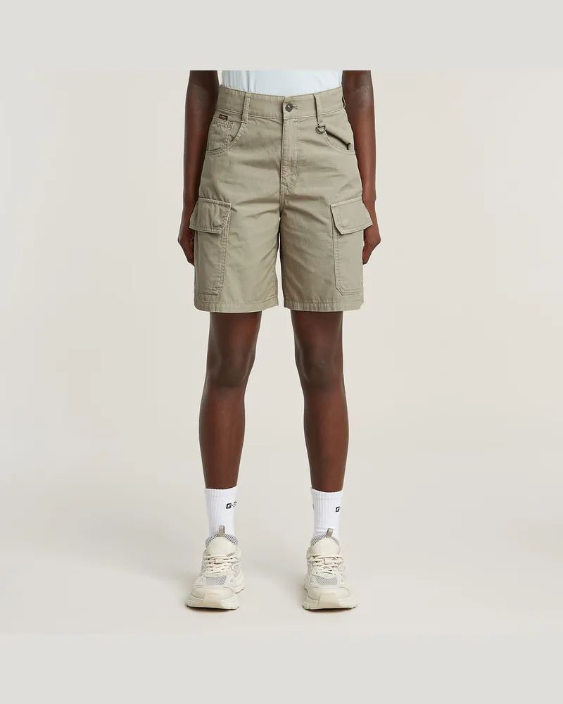 G-STAR RAW Skater Cargo Bermuda Shorts - Beige - Damen Beige