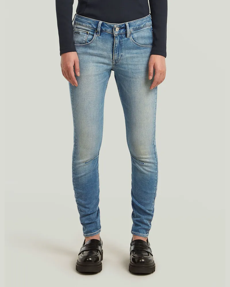 G-STAR RAW Arc Skinny Jeans II - Mittelblau - Damen Mittelblau