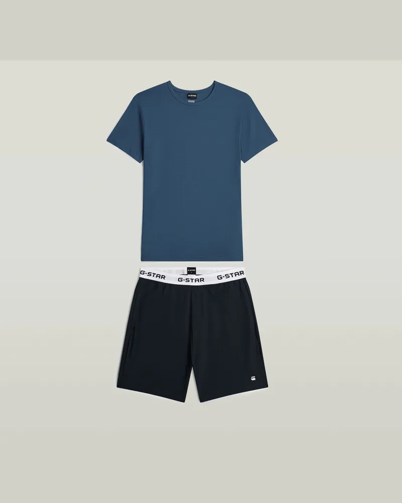 G-STAR RAW Tee & Short Set - Mehrfarbig - Herren Mehrfarbig