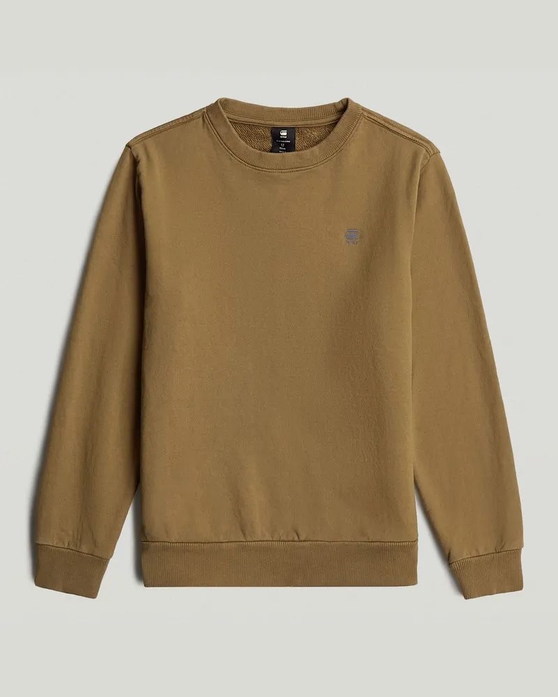 G-STAR RAW Boys Sweater Unbrushed - Braun - jungen Braun
