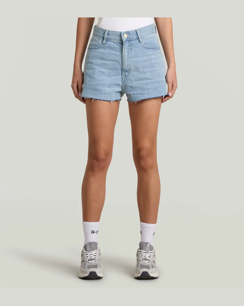 G-STAR RAW Type 89 Shorts Cut - Hellblau - Damen Hellblau