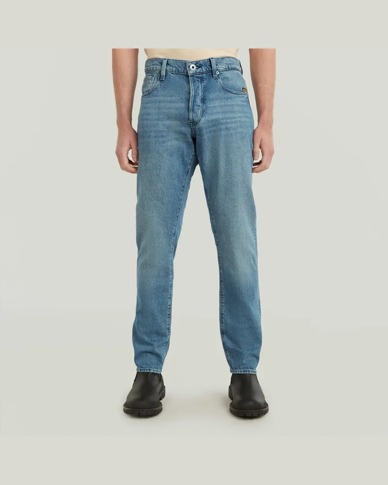 G-STAR RAW 3301 Regular Tapered Jeans - Mittelblau - Herren Mittelblau