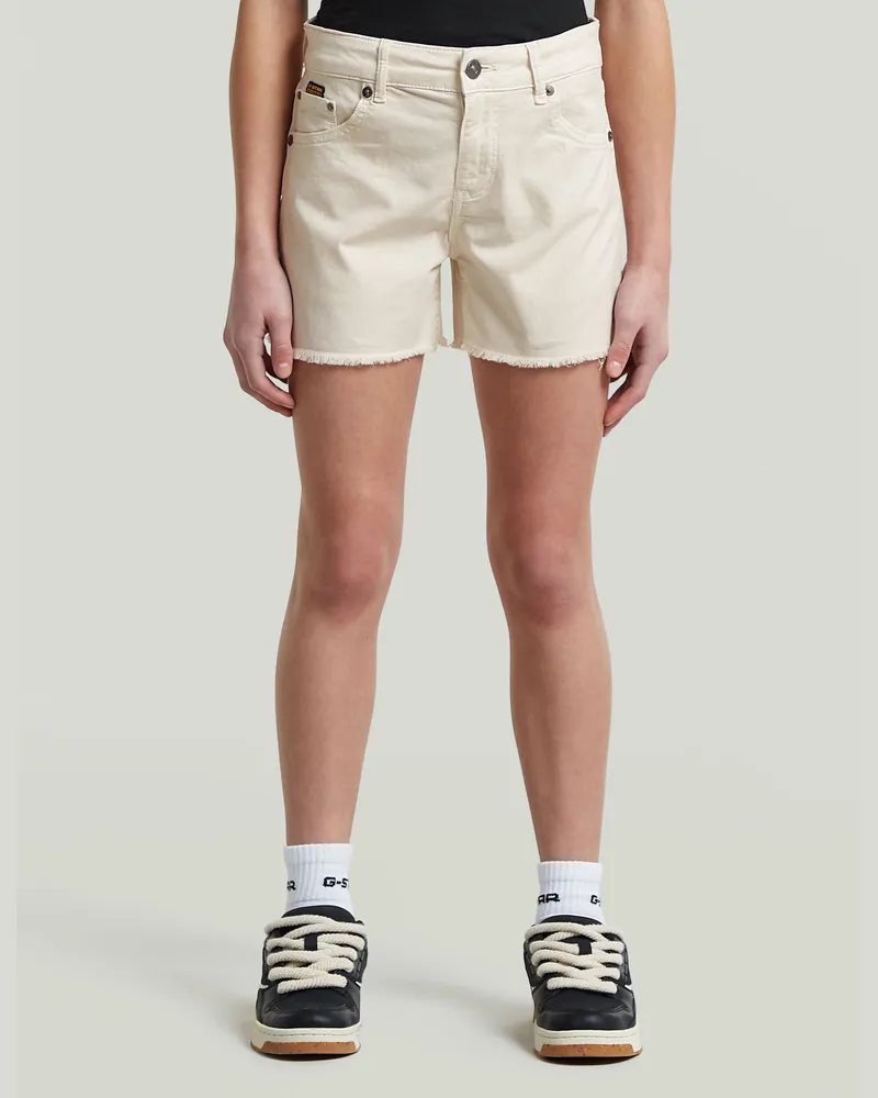 G-STAR RAW Girls True Shorts Raw Edge - Beige - mädchen Beige