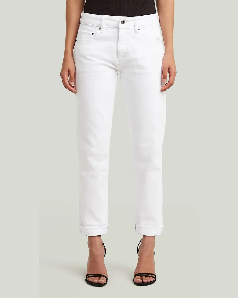 G-STAR RAW Kate Boyfriend Jeans - Weiß - Damen Weiß