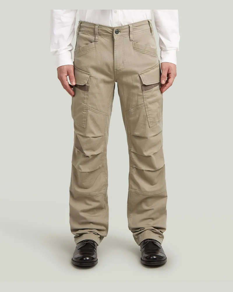G-STAR RAW 3D Regular Straight Cargohose - Beige - Herren Beige