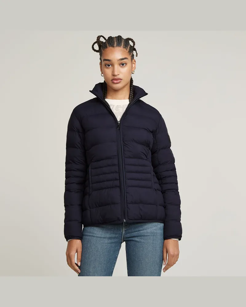 G-STAR RAW Lightweight Padded Jacke - Dunkelblau - Damen Dunkelblau