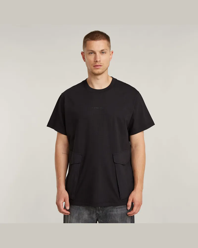 G-STAR RAW Rovic Loose T-Shirt - Schwarz - Herren Schwarz
