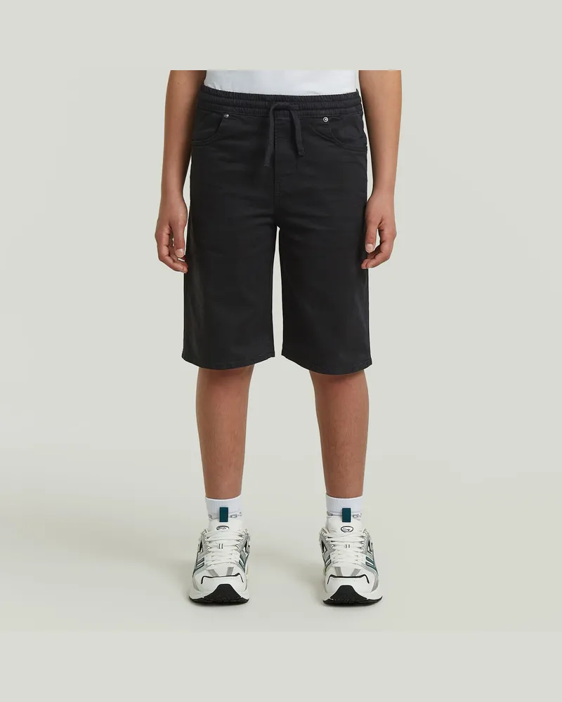 G-STAR RAW Boys Dakota Pull On Shorts - Schwarz - jungen Schwarz