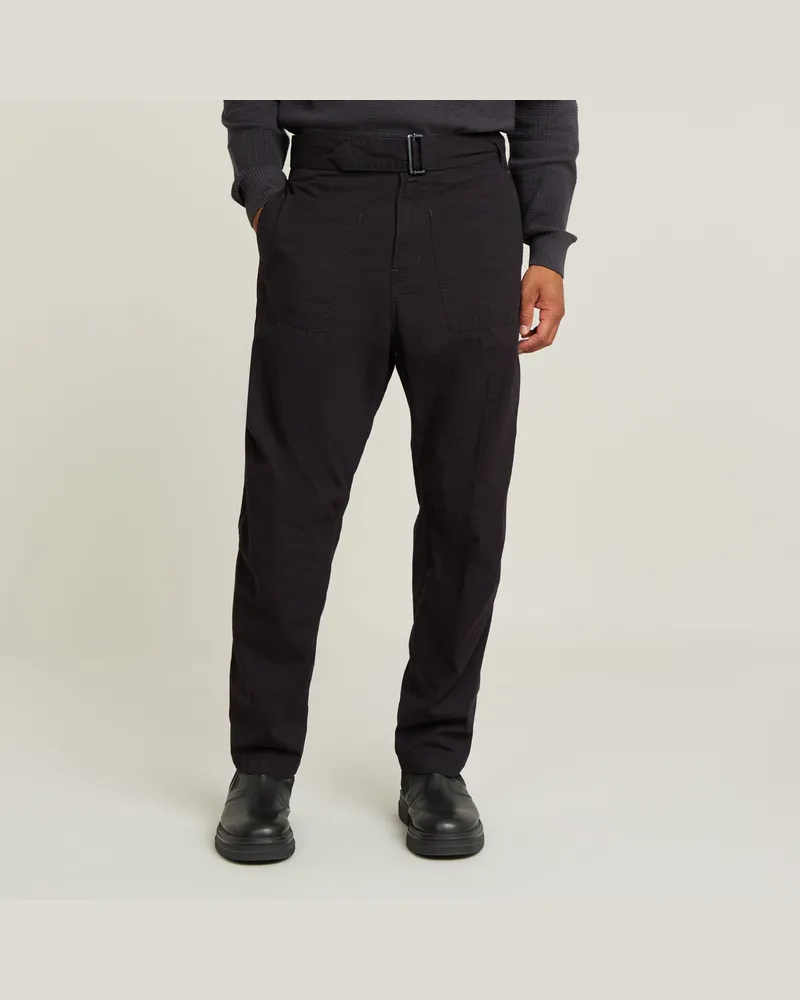 G-STAR RAW Fatigue Hose Relaxed Tapered - Schwarz - Herren Schwarz