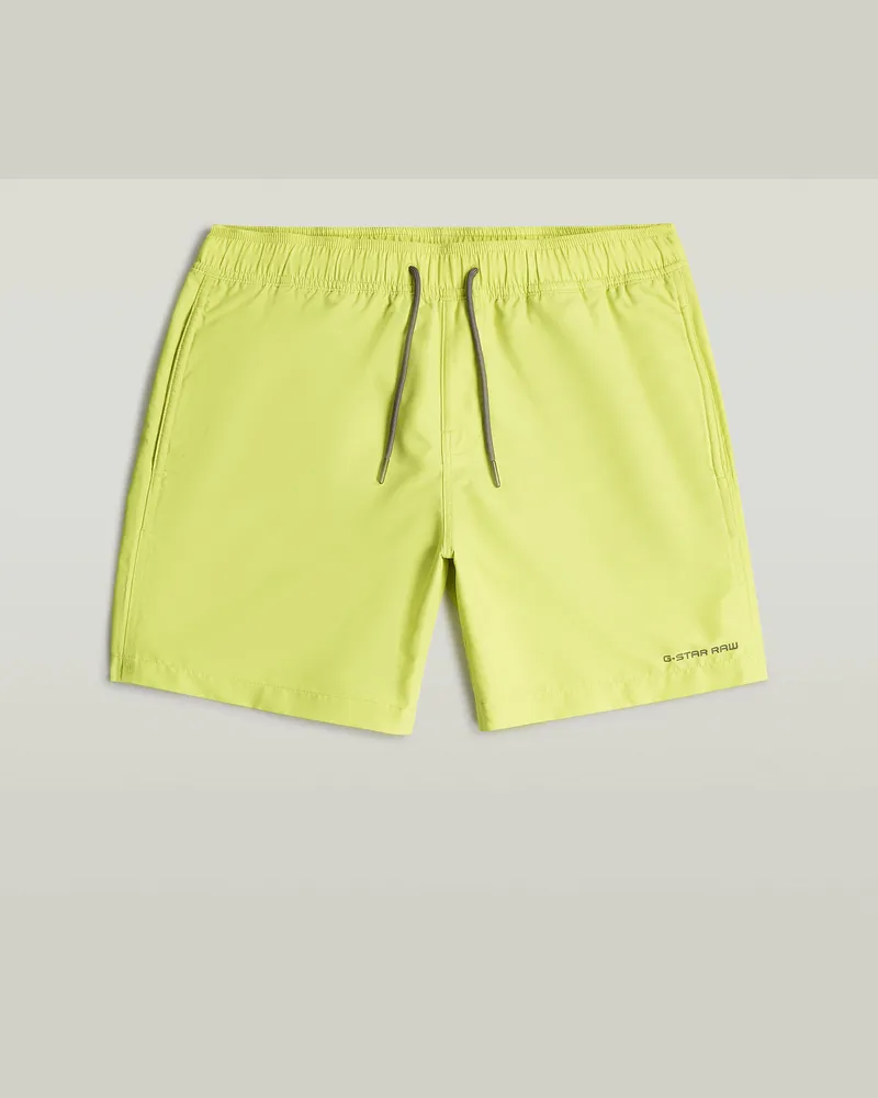 G-STAR RAW Dirik Solid Badeshorts - Grün - Herren Grün