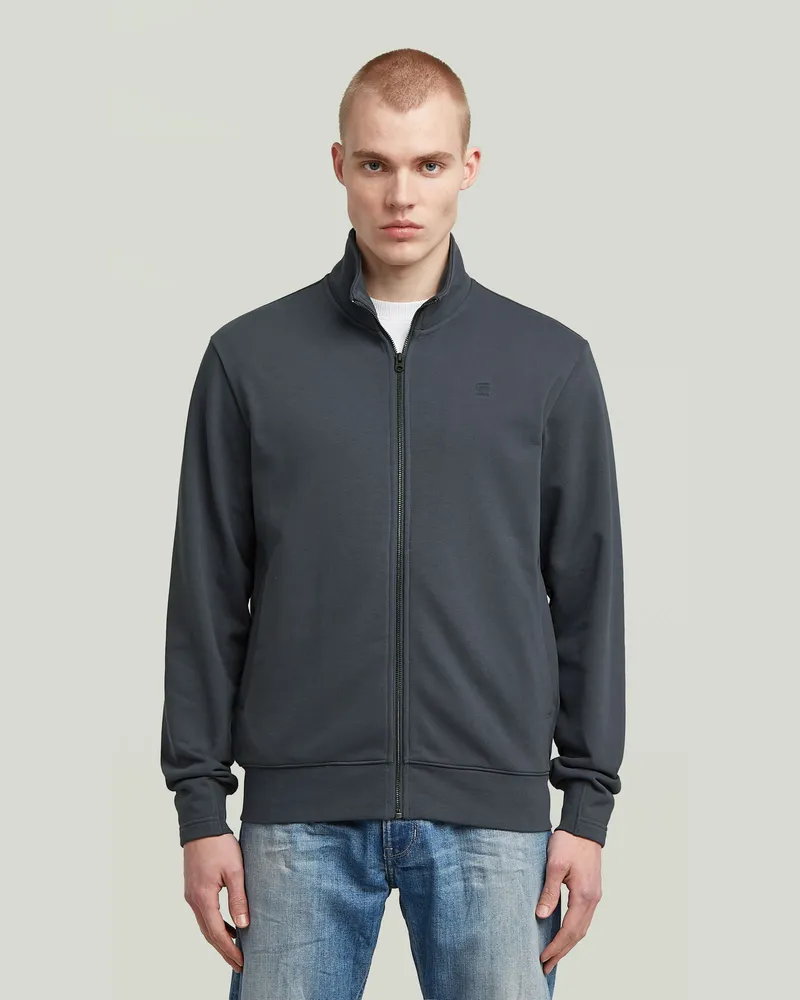 G-STAR RAW Nifous Zip Thru Sweatshirt - Dunkelblau - Herren Dunkelblau