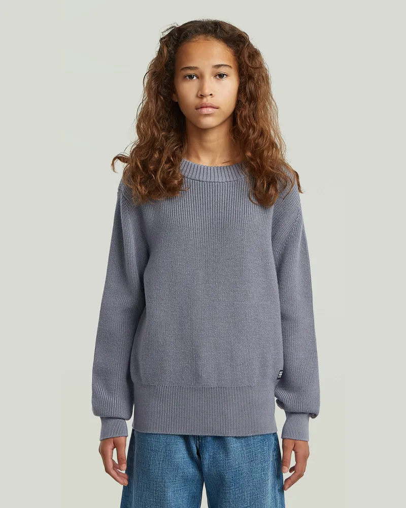 G-STAR RAW Girls Yarciaknit Cardigan - Grau - mädchen Grau