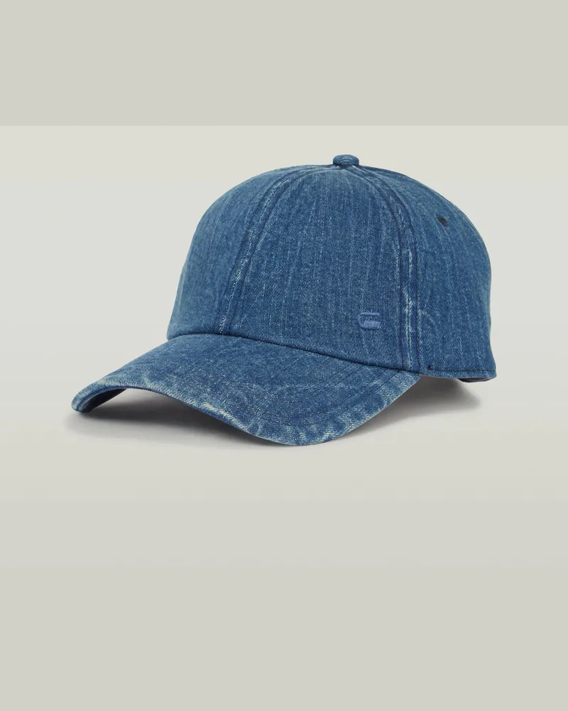 G-STAR RAW Avernus Baseball Cap - Mittelblau - Herren Mittelblau