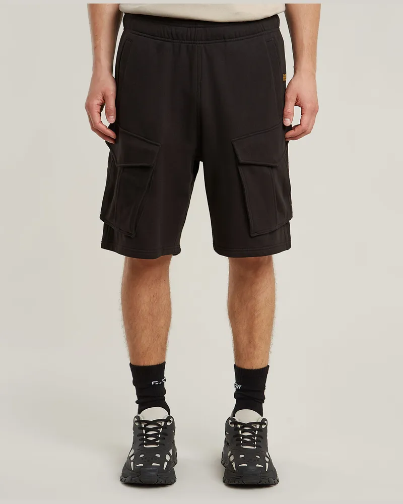 G-STAR RAW Rovic Sweat Shorts - Schwarz - Herren Schwarz