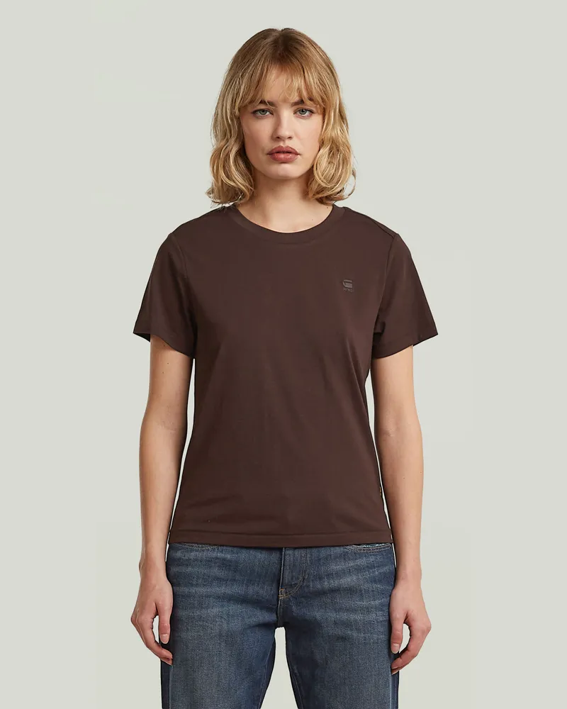 G-STAR RAW Nifous T-Shirt - Braun - Damen Braun