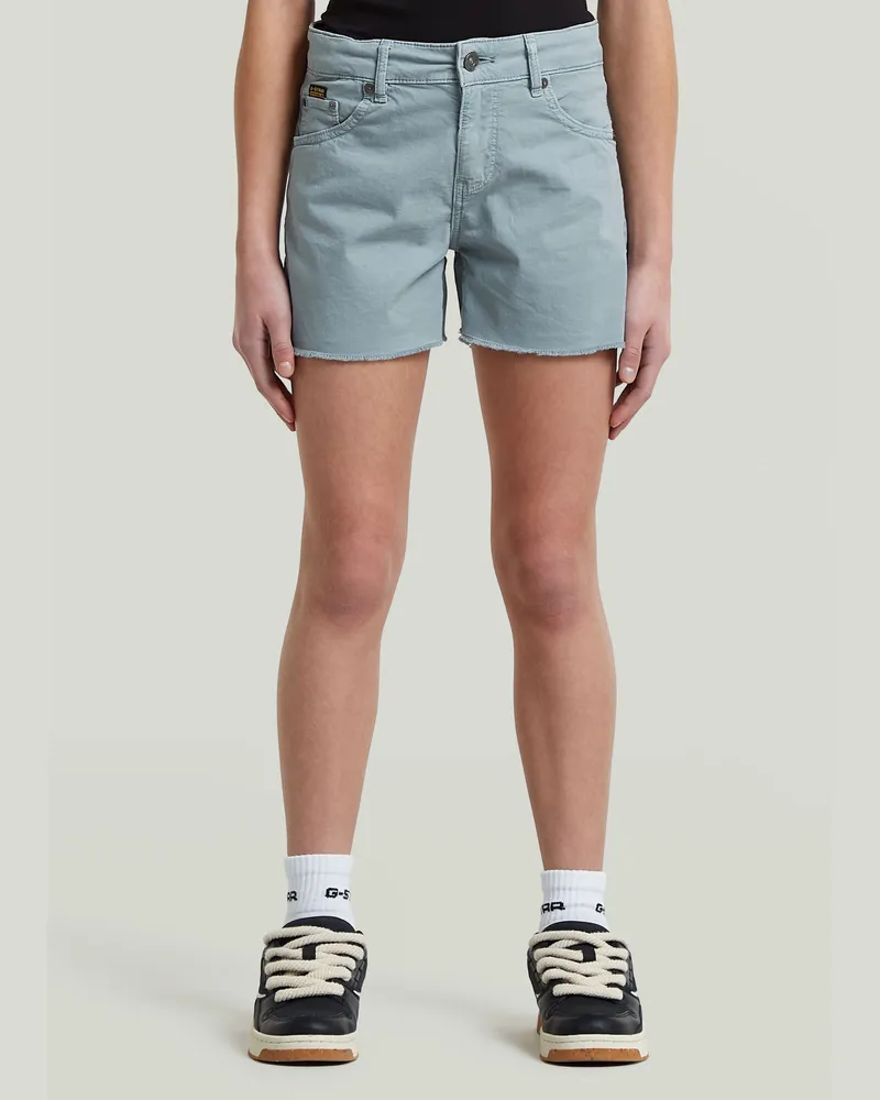 G-STAR RAW Girls True Shorts Raw Edge - Hellblau - mädchen Hellblau