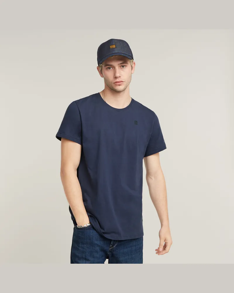G-STAR RAW Base-S T-Shirt - Dunkelblau - Herren Dunkelblau