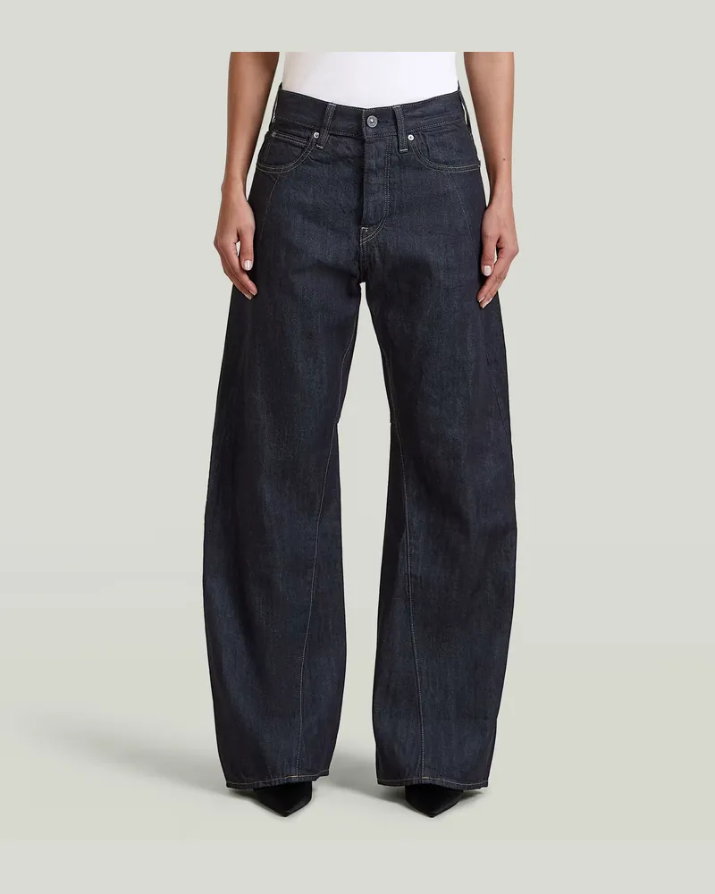 G-STAR RAW Contor Barrel Wide Jeans - Dunkelblau - Damen Dunkelblau