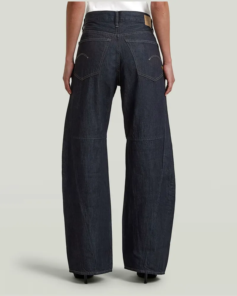 G-STAR RAW Contor Wide Jeans - Dunkelblau - Damen Dunkelblau