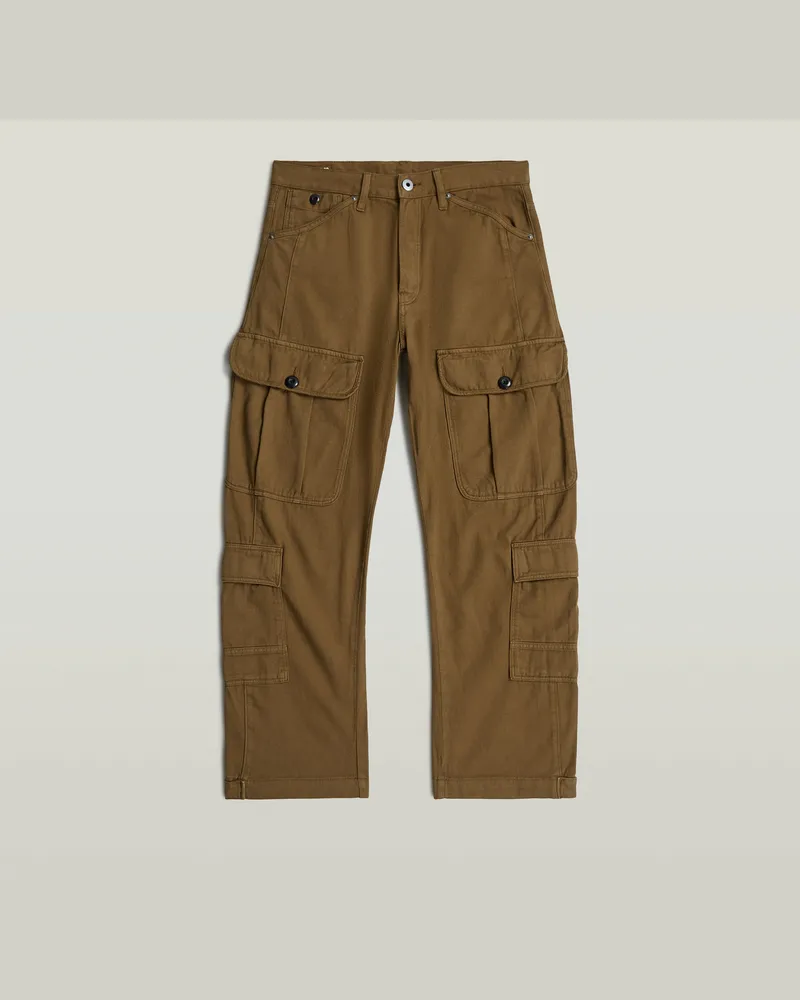 G-STAR RAW Bend 3D Cargo Loose Hose - Braun - Herren Braun