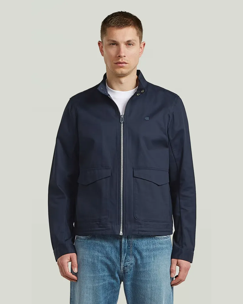 G-STAR RAW Lightweight Cotton Jacke - Dunkelblau - Herren Dunkelblau