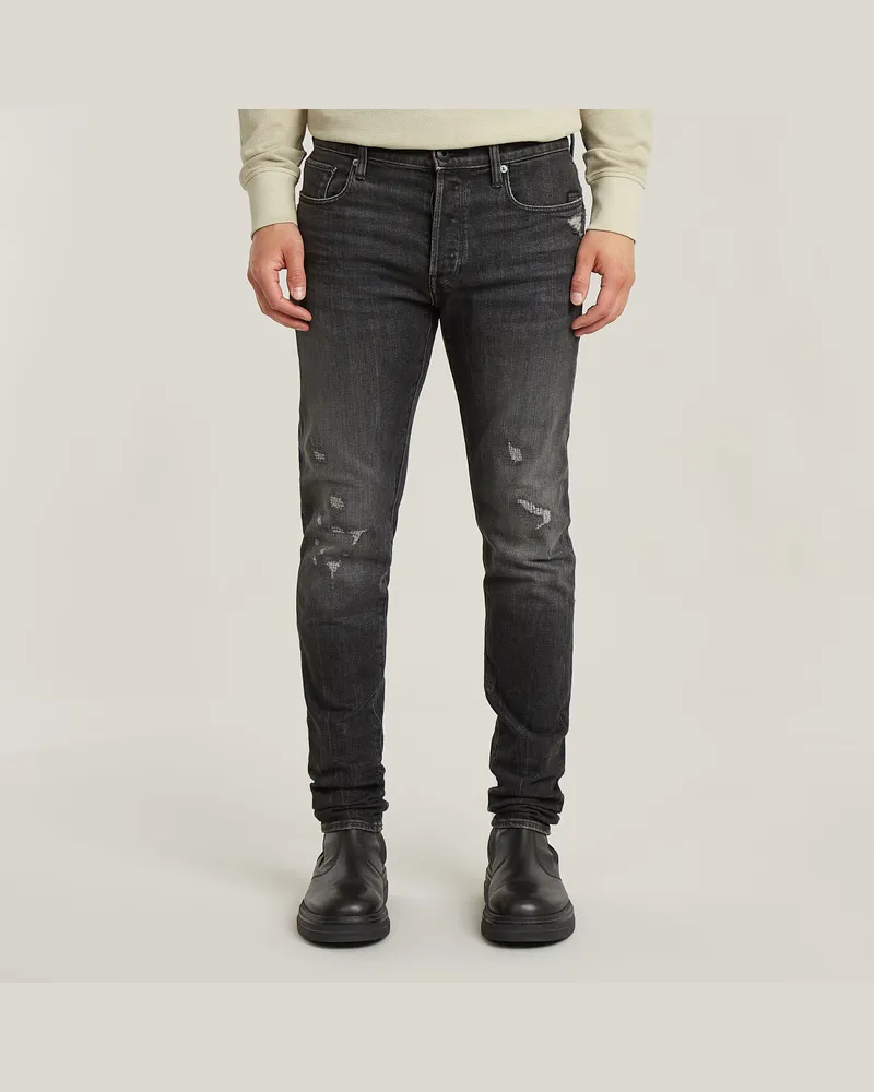 G-STAR RAW 3301 Slim Jeans - Schwarz - Herren Schwarz