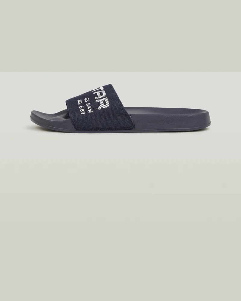 G-STAR RAW Cart V Denim Pantolette - Dunkelblau - Herren Dunkelblau