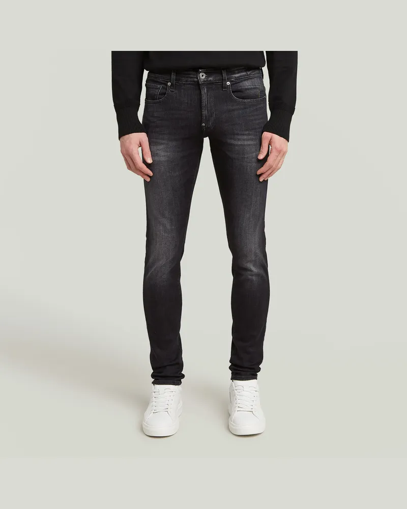 G-STAR RAW Revend Skinny Jeans - Schwarz - Herren Schwarz