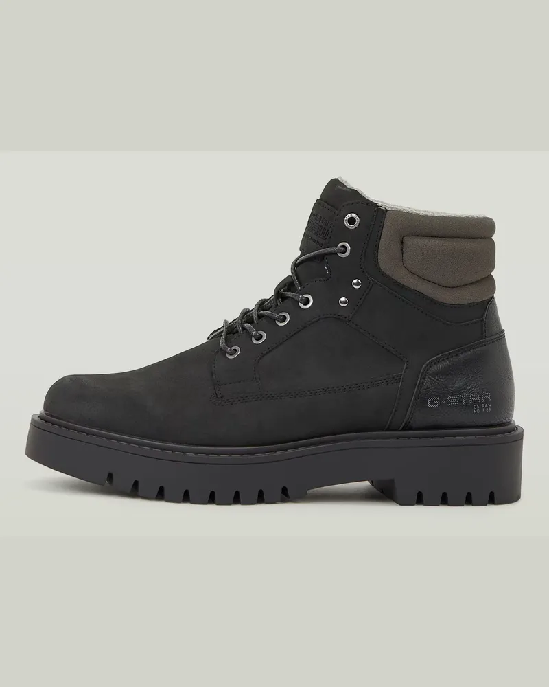 G-STAR RAW Patton Mid BSC Stiefel - Schwarz - Herren Schwarz