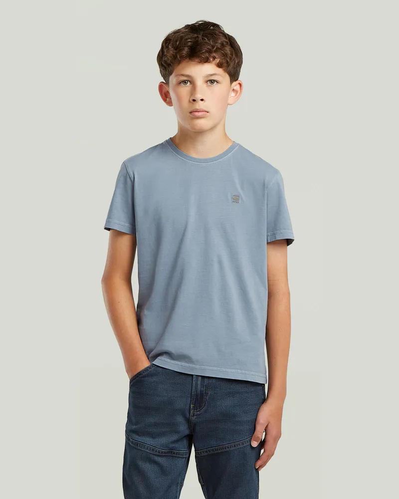 G-STAR RAW Boys Base T-Shirt - Hellblau - jungen Hellblau
