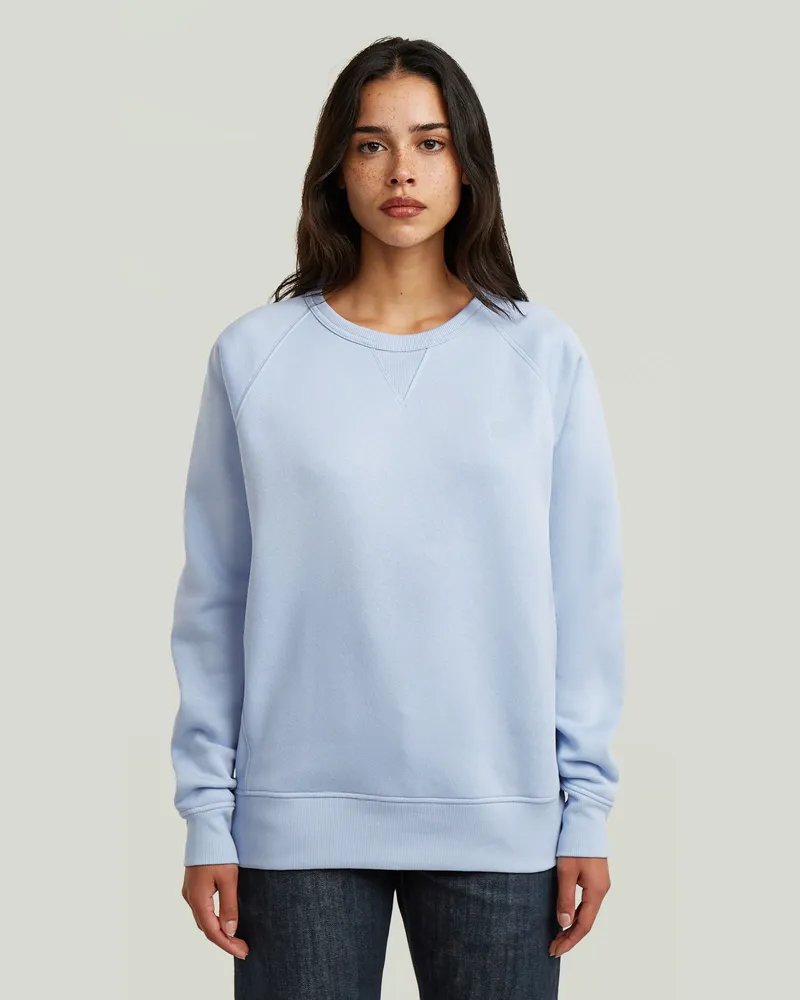 G-STAR RAW Premium Core 2.0 Sweatshirt - Hellblau - Damen Hellblau