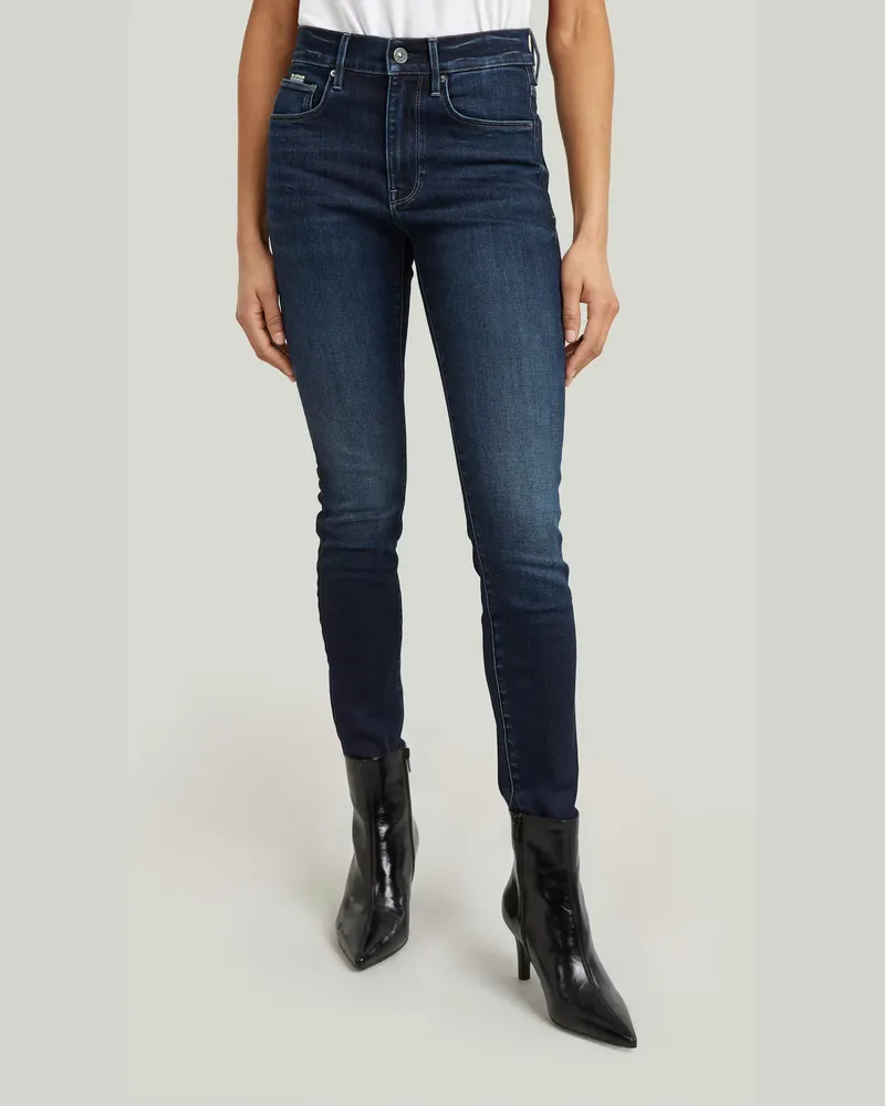 G-STAR RAW 3301 Skinny Jeans - Dunkelblau - Damen Dunkelblau