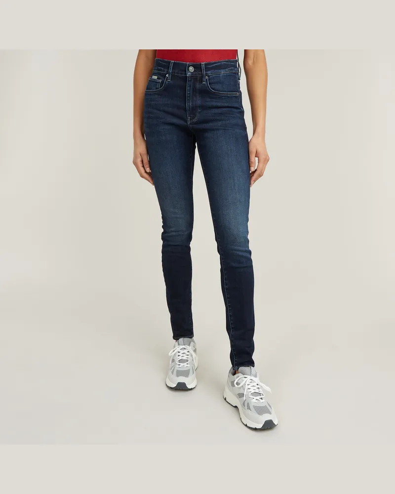 G-STAR RAW 3301 Skinny Jeans - Dunkelblau - Damen Dunkelblau