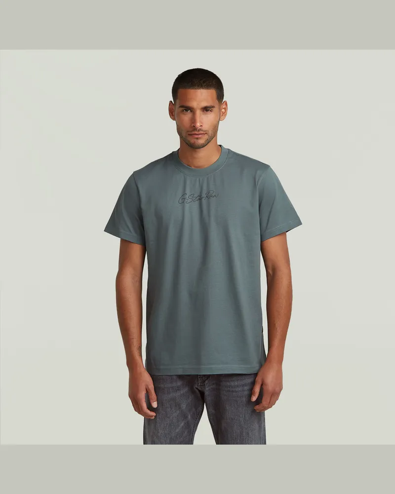 G-STAR RAW Autograph Loose T-Shirt - Grau - Herren Grau
