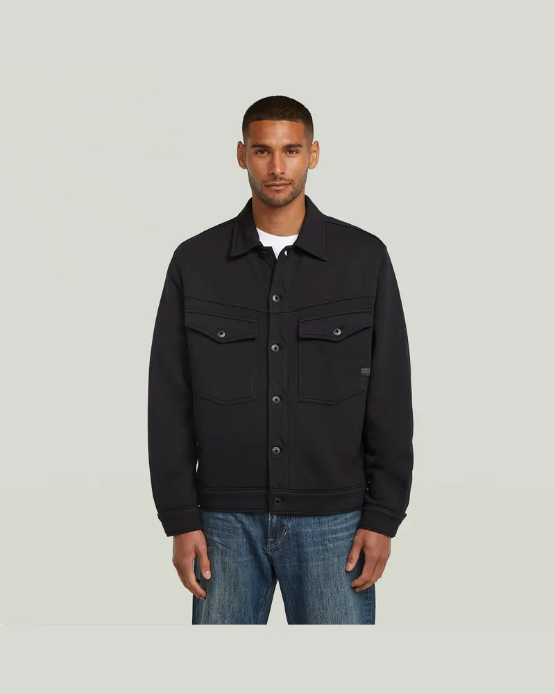 G-STAR RAW Dakota Sweatjacke - Schwarz - Herren Schwarz